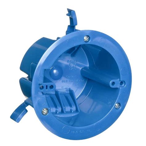 retrofit round electrical box|existing construction electrical box.